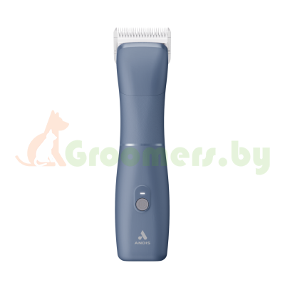 Andis - eMERGE Clipper Cordless - беспроводная машинка для стрижки животных с лезвием CeramicEdge № 10 (1,5 мм), синего цвета