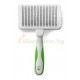 Andis Self-Cleaning Slicker Brush — самочищающаяся пуходёрка средней жёсткости для собак мелких и средних пород