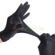 Перчатки нитриловые Wally Plastic, черные, размер M, L, XL, 50 пар