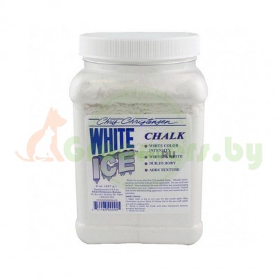 Пудра для шерсти CC Ice Chalk белая, 227 гр