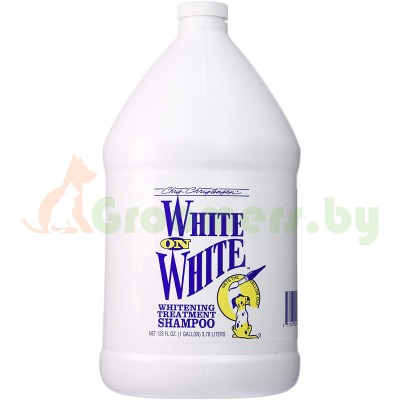 Шампунь Chris Christensen White on White для белой шерсти, 3,8 л