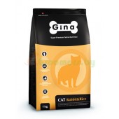 GINA Cat Rabbit&Rice корм для кошек