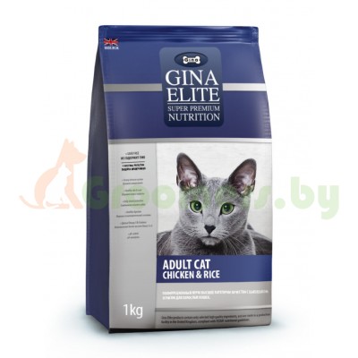 GINA Elite Cat Chicken & Rice корм для кошек Курица и Рис (NEW)