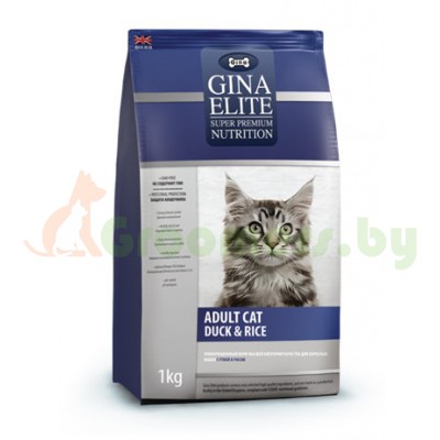 GINA Elite Cat Duck&Rice корм для кошек (NEW)