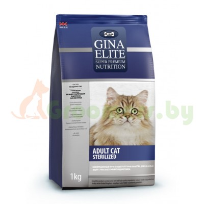 GINA Elite Cat Sterilized UK корм для стерилизованных кошек (NEW)