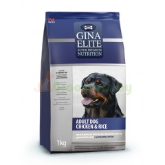 GINA Elite Dog Chiken&Rice корм для собак с Курицей и Рисом
