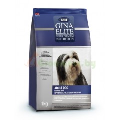 GINA Elite Dog Lamb & Rice with VERM-Xt корм для собак с аллергией на говяжи..