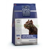 GINA Elite Grain Free Large Dog Turkey,Sweet Potato,Cranberry беззерн. корм для собак крупных пород с Индейкой, Картофелем и Клюквой
