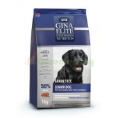 GINA Elite Grain Free Senior Dog Trout,Salmon,Sweet Potato,Asparagus корм для пожилых собак с Форелью, Лососем и Аспарагусом