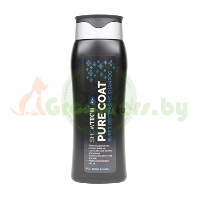 Шампунь Show Tech+ Pure Coat для обезжиривания, 300 мл