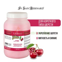 ISB Fruit of the Groomer Black Cherry Восстанавливающая маска для короткой шерст..