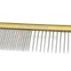 Гребень KOMONDOR золото 50/50 11.5 см KG-006