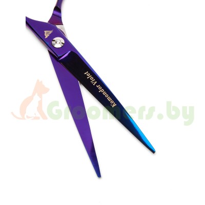 Ножницы KOMONDOR Violet прямые 7" 