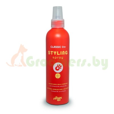 Nogga - Classic Line, Styling Spray — защитный спрей для укладки с эластичной фиксацией, объемом 1 л