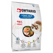 ONTARIO корм для длинношерстных кошек с уткой и лососем (Ontario Cat Longhair)