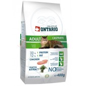 ONTARIO корм для кастрированных кошек (Adult Castrate)
