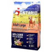 ONTARIO корм для собак крупных пород с ягненком, индейкой и рисом (Adult Large Lamb, Turkey & Rice)