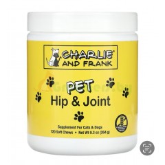 Charlie and Frank, PET Hip &amp; Joint, для кошек и собак, 120 мягких жевате..