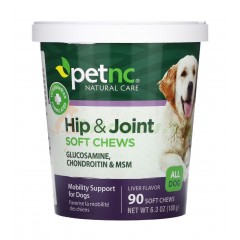 petnc NATURAL CARE, добавка для здоровья суставов у собак, со вкусом печени, 90 ..