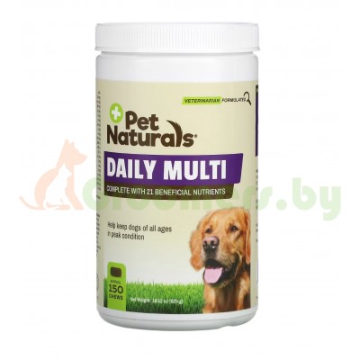 Pet Naturals, Daily Multi, комплекс питательных веществ для собак, 525 г