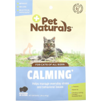 Pet Naturals, успокаивающие таблетки для кошек, 30 жевательных таблеток, 45 г