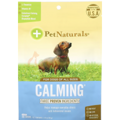 Pet Naturals, Успокаивающее средство для собак, 30 жевательных таблеток, 1,59 ун..